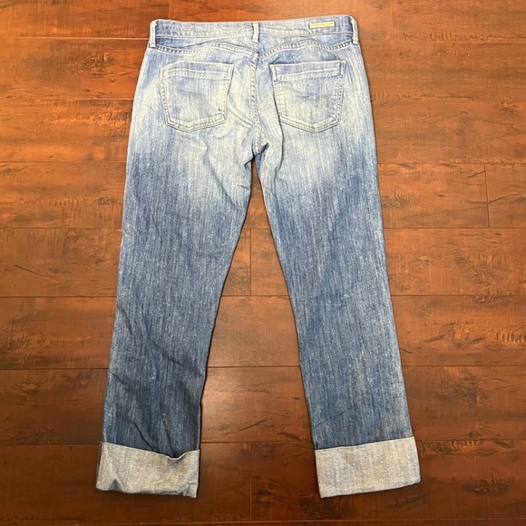 CITIZENS OF HUMANITY Denim Dani Cropped Straight Leg Mid Rise Jeans Size 28 - Picture 4 of 11